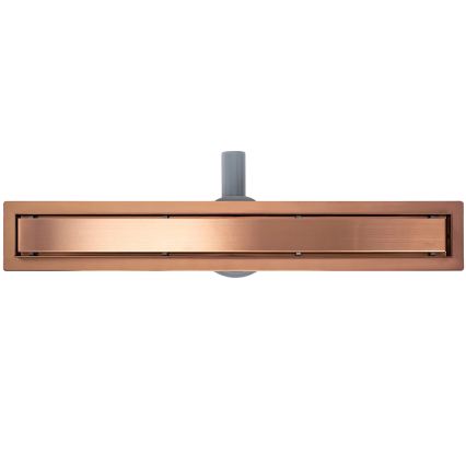 REA-G4801 - Odtokni žleb NEOX PRO 70 cm, krtačen baker