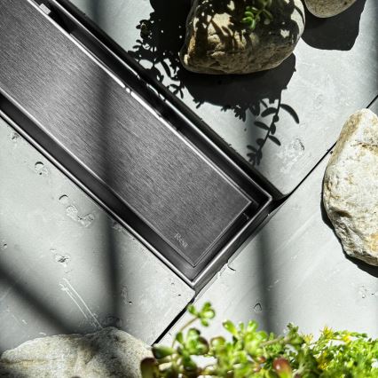 REA-G5811 - Odtokni žleb NEOX PRO 100 cm nikelj