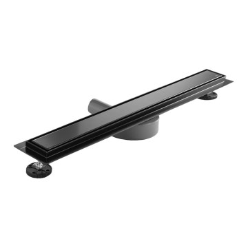 REA-G7803 - Linijski odtok NEOX PRO 80 cm nerjaveče jeklo/črna