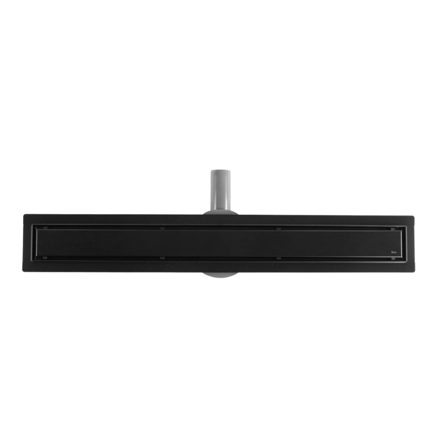 REA-G7803 - Odtočni žleb NEOX PRO 80 cm nerjaveče jeklo/črna