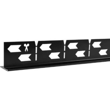 REA-K3218 - Nagibna letvica 140 cm črna