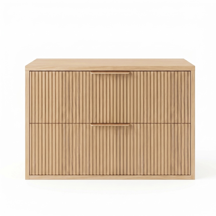REA-M0408 - Viseča kopalniška omara pod umivalnik MONO 60x47 cm bežna