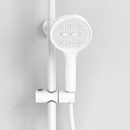 REA-P0353 - Tuš komplet z baterijo FAREL, mat bela