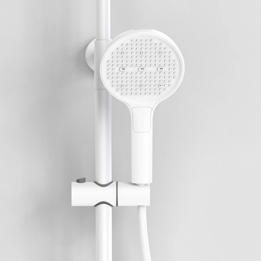 REA-P0353 - Tuš komplet z baterijo FAREL, mat bela