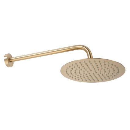 REA-P4160 - Tuš set s podometno baterijo LUNGO, brušeno zlato