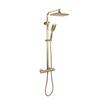 REA-P5004 - Komplet za tuš s termostatsko baterijo TOM, brušeno zlato