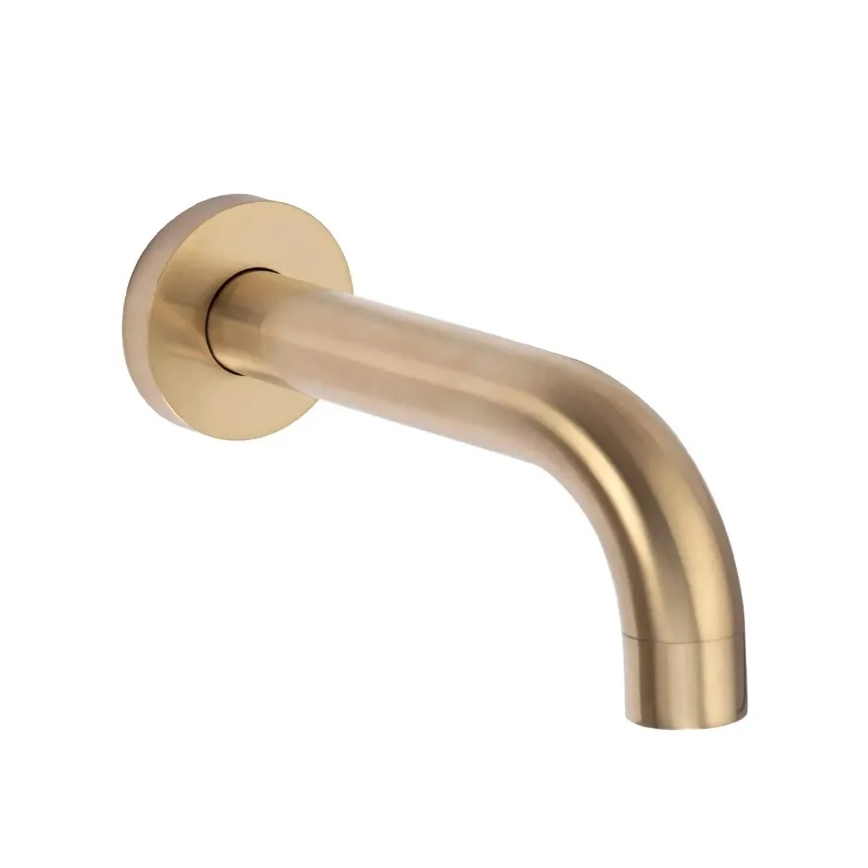 REA-P6609 - Pršna garnitura s podometno termostatsko baterijo LUNGO, ščetkano zlato