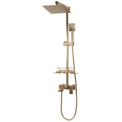 REA-P7050 - Pršna garnitura JACK z mešalno baterijo, brušeno zlato