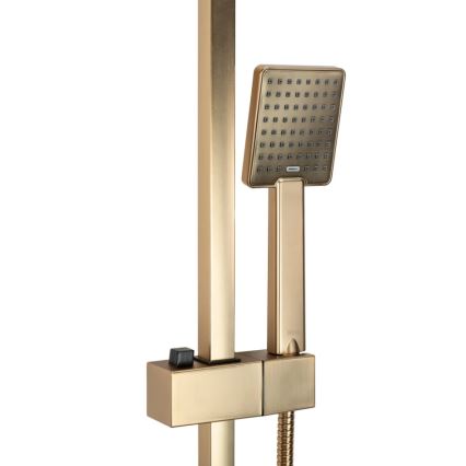 REA-P7050 - Pršna garnitura JACK z mešalno baterijo, brušeno zlato