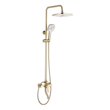 REA-P7841 - Komplet prhe z mešalno armaturo ARGUS, brušeno zlato