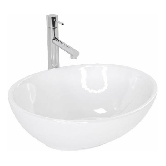REA-U0133 - Nadpultni umivalnik SOFIA 34,5x41 cm keramika/sijajna bela