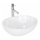 REA-U0133 - Nadpultni umivalnik SOFIA 34,5x41 cm keramika/sijajna bela