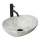 REA-U0165 - Nadpultni umivalnik SOFIA 34,5x41 cm keramika/svetel kamen