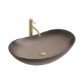 REA-U0626 - Nadpultni umivalnik ROYAL 36x62 cm keramika/rjav