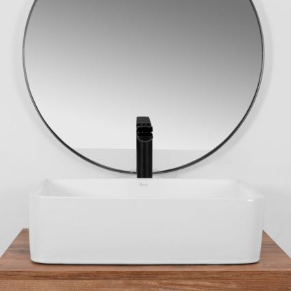 REA-U0669 - Namizni umivalnik ANITA 37,5x48,5 cm keramika/sijajna bela