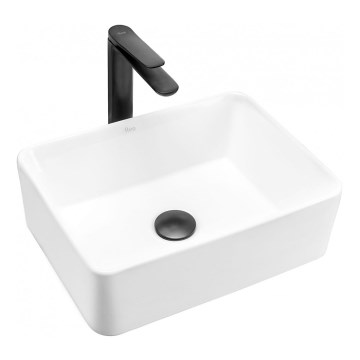 REA-U0952 - Umivalnik na pult ANITA MINI 31x41 cm keramika/sijajno bela