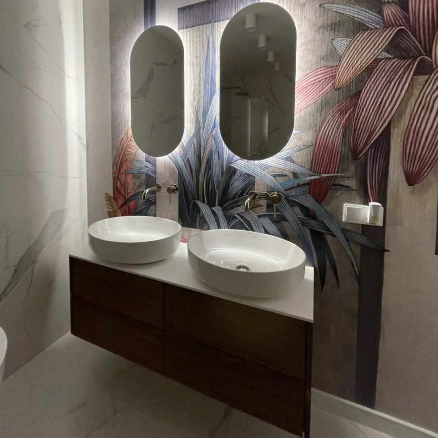 REA-U1223 - Umivalnik za pult QUEEN 41,5x55 cm keramika/sijajno bela