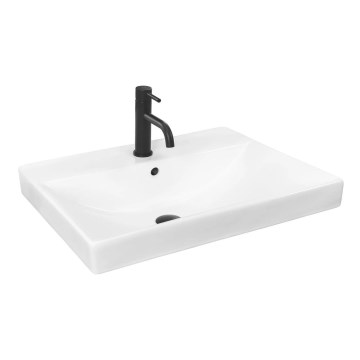 REA-U3326 - Vgradni umivalnik MANDY 46x60 cm keramika/sijajno bela
