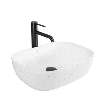 REA-U4001 - Umivalnik na pult BELINDA 33,5x46,5 cm keramika/matna bela