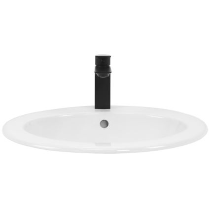 REA-U4122 - Vgradni umivalnik DALIA 46x51,5 cm keramika/sijajna bela
