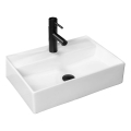 REA-U5000 - Umivalnik na pult VALERIA 35,5x50,5 cm keramika/sijajna bela