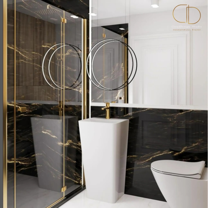 REA-U5637 - Samostoječi umivalnik ARIS 37,5x44 cm keramika/sijajna bela