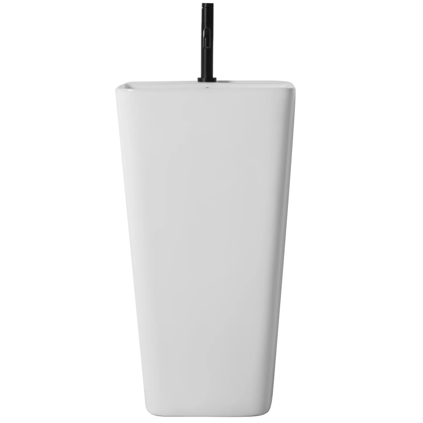 REA-U5637 - Samostoječi umivalnik ARIS 37,5x44 cm keramika/sijajna bela