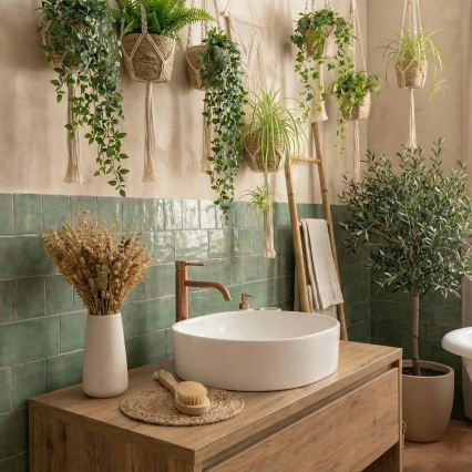 REA-U6370 - Umivalnik za pult JOANA 38,5x50,5 cm keramika/sijajna bela