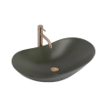 REA-U6372 - Umivalnik za pult ROYAL 35,5x61,5 cm keramika/olivna