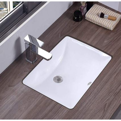 REA-U6653 - Vgradni umivalnik ADELA 33x46 cm keramika/sijajna bela
