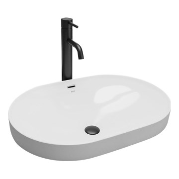 REA-U8700 - Umivalnik na pult ARLETA 42x61,5 cm keramika/sijajna bela
