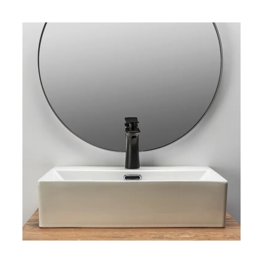 REA-U8701 - Nadpultni umivalnik BONITA 36x51 cm keramika/sijajna bela