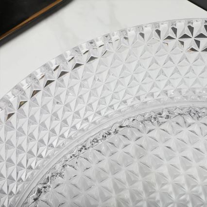 REA-U9670 - Umivalnik za pult CRISTAL 35,5 cm steklo/prozorno