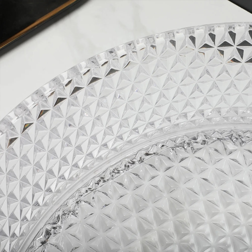 REA-U9670 - Umivalnik za pult CRISTAL 35,5 cm steklo/prozorno