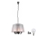 Reality - LED Lestenec na verigi CIMA 5xE14/40W/230V siva