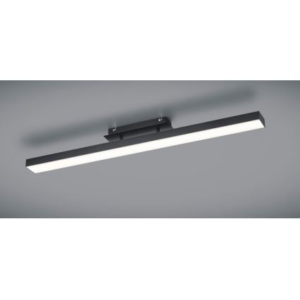Reality - LED Zatemnitvena stropna svetilka AGANO LED/18W/230V črna