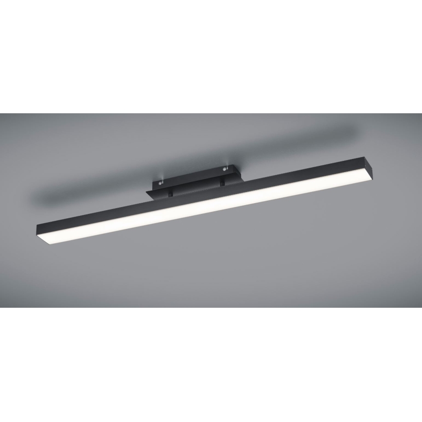 Reality - LED Zatemnitvena stropna svetilka AGANO LED/18W/230V črna