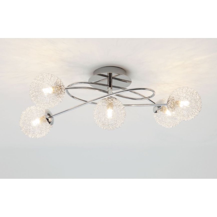 Reality - Lestenec WIRE 5xG9/28W/230V