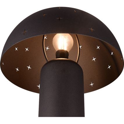 Reality - Namizna svetilka SETA 1xE14/28W/230V črna