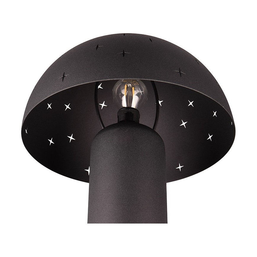 Reality - Namizna svetilka SETA 1xE14/28W/230V črna