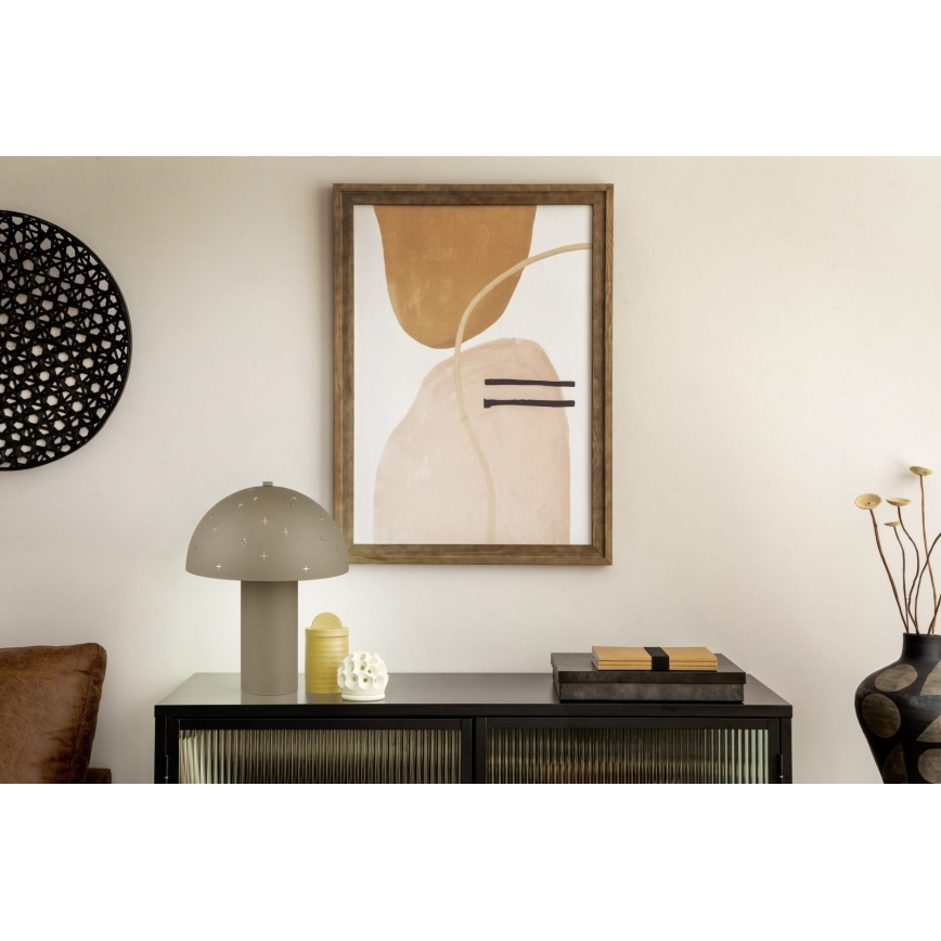 Reality - Namizna svetilka SETA 1xE14/28W/230V taupe