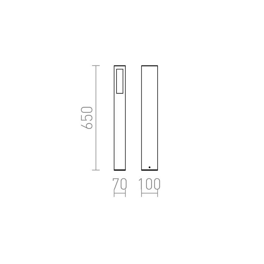 RED - Design Rendl - R10441 - Zunanja svetilka TREEZA 1xE27/26W/230V IP54