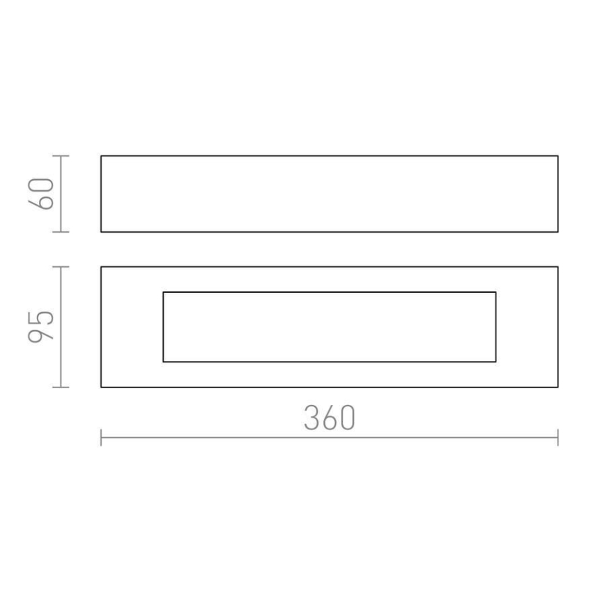 RED - Design Rendl - R10446 - Stenska svetilka ROLO 2xE14/40W/230V