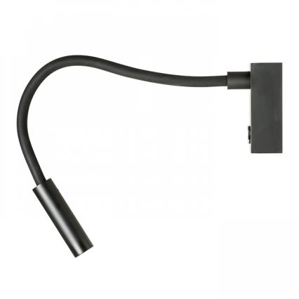 RED - Design Rendl - R10541 - LED Fleksibilna mala svetilka AIM LED/3W/230V črna