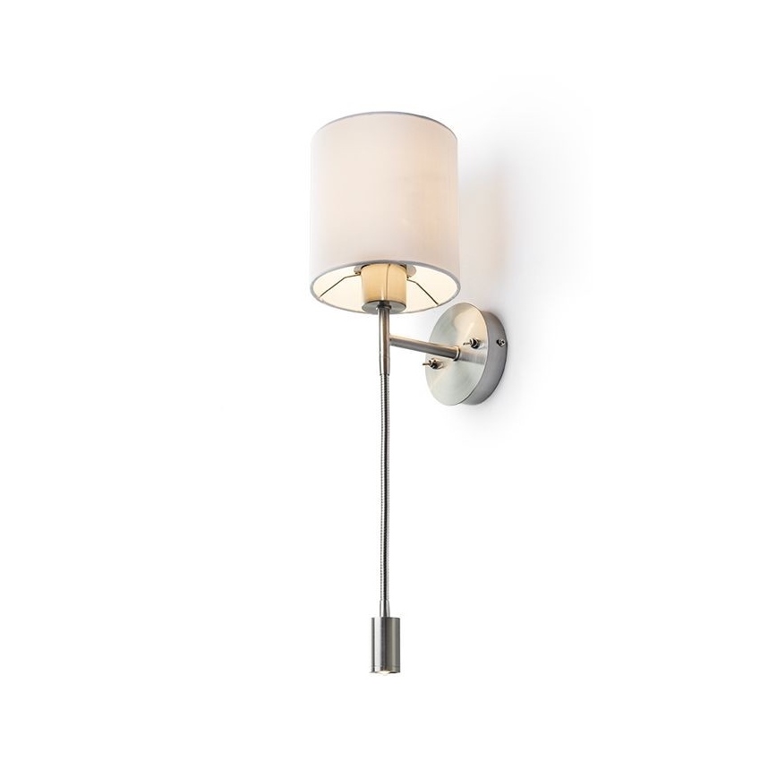 RED - Design Rendl - R10580 - LED Stenska svetilka VERSA 1xE27/42W/230V + LED/3W