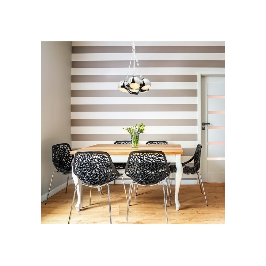 RED - Design Rendl - R11761 - Lestenec na vrvici ASTROMET 7xE27/42W/230V