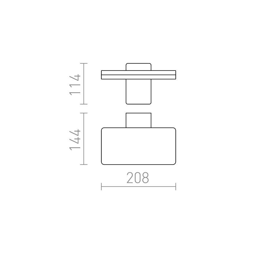 RED - Design Rendl - R11947- LED Zunanja stenska svetilka RINA LED/12W/230V IP65