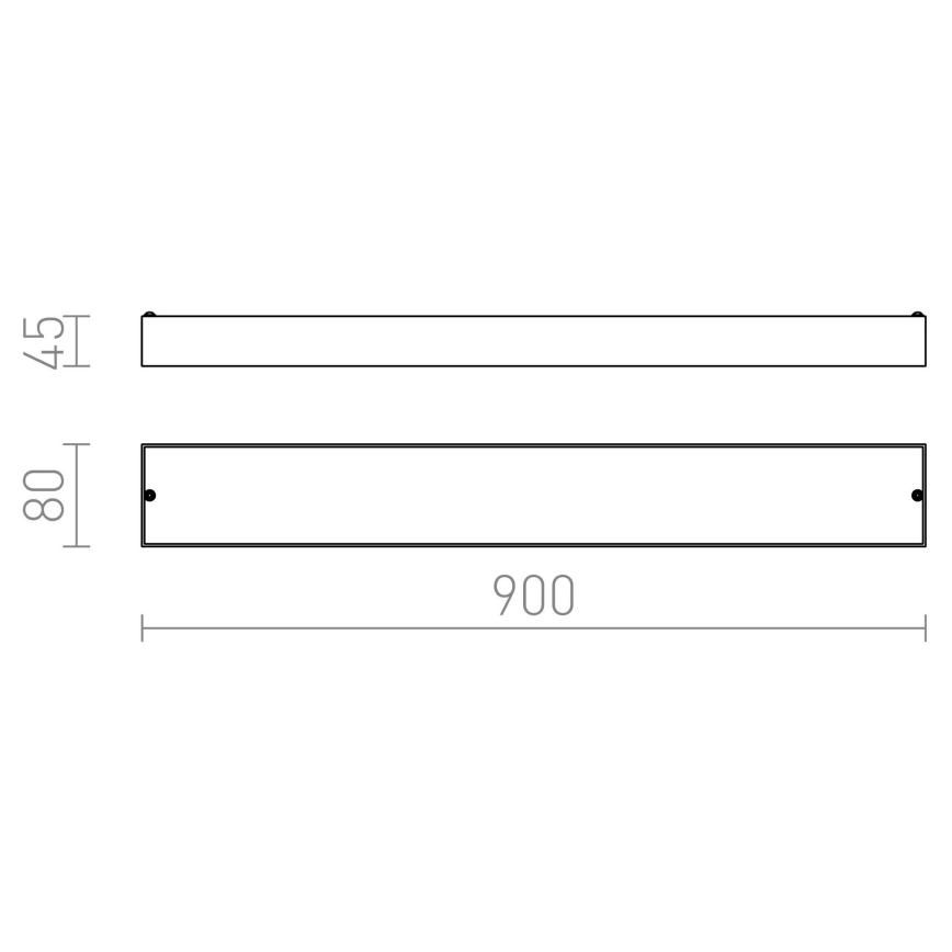 RED - Design Rendl - R11996 - LED Kopalniška stenska svetilka MARINA LED/14W/230V IP44