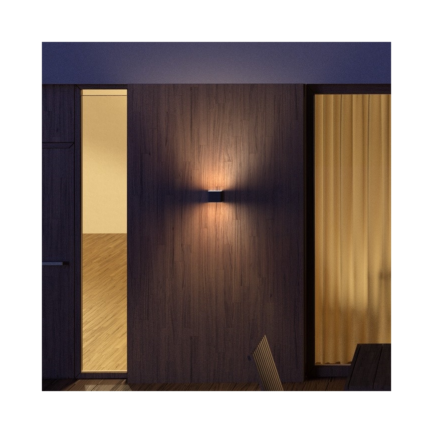 RED - Design Rendl - R12012 - LED Zunanja stenska svetilka CHOIX 2xLED/3W/230V IP54