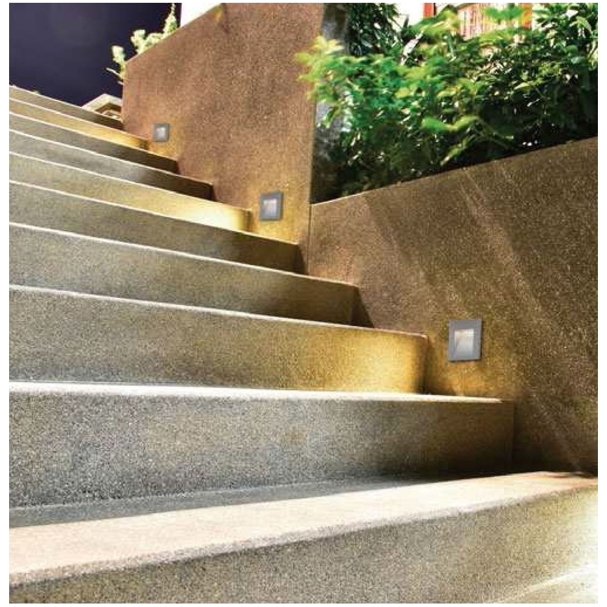 RED - Design Rendl - R12015 - LED Zunanja vgradna svetilka TESS LED/3W/230V IP54 antracit